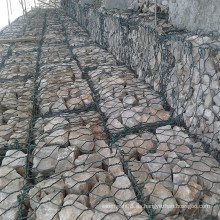 Gabion Box con malla de alambre hexagonal de PVC